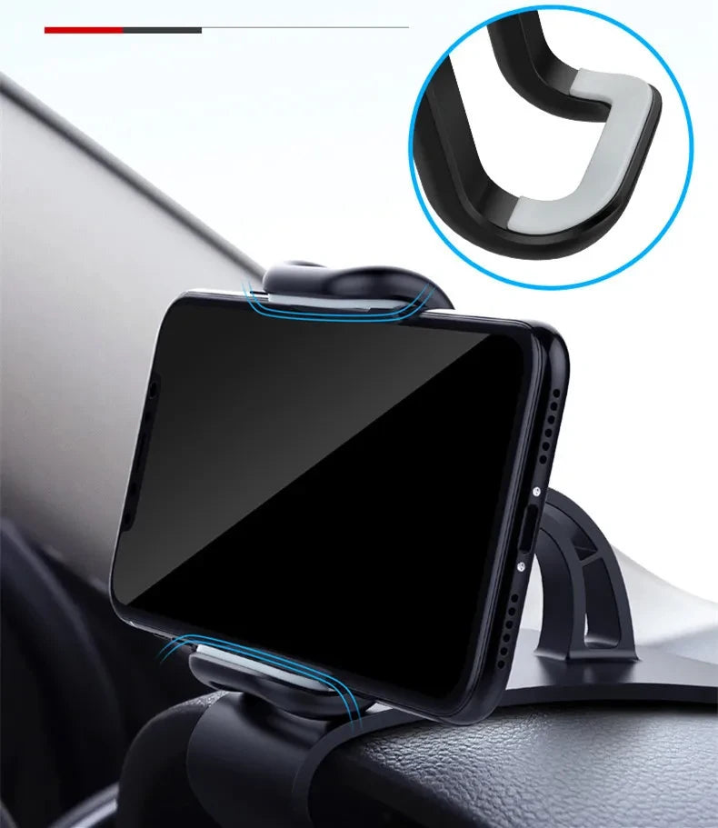 Car Phone Holder HUD Dashboard GPS Navigation Holder For Toyota Corolla Prius Yaris Rav4 CHR Aygo Hilux Raize Camry Sienna Venza