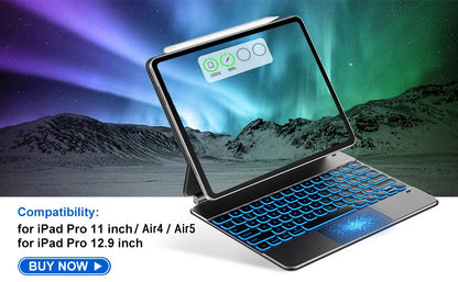 10inch Backlit For iPad Keyboard and Mouse Backlight Bluetooth Keyboard For IOS Android Windows Wireless Keyboard and Mouse