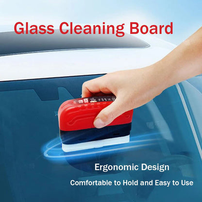 Powerful Car Windshield Cleaner Oil Film Remover Car Glass Glossy Car Window Glass Cleaner Removes Dirt Car Cleaning Brush