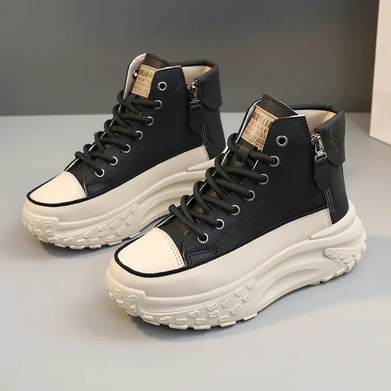 Luxury High-Top Women's Sneakers