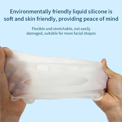 Reusable 3D Silicone Face Mask