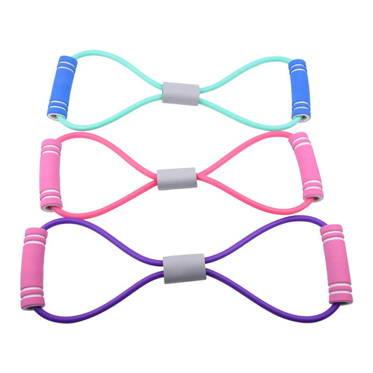 Yoga Fitness Resistance Bands Chest Expander Rope Sports Exercise Training