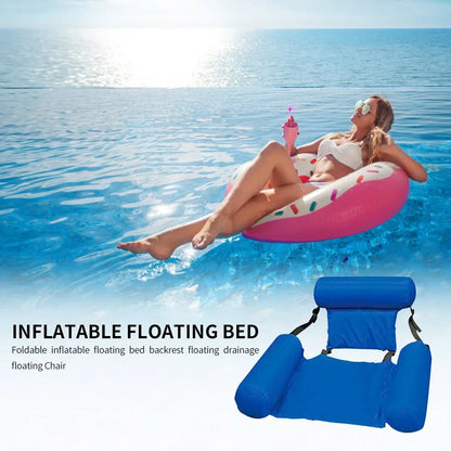 Inflatable Pool Lounge Float Mat