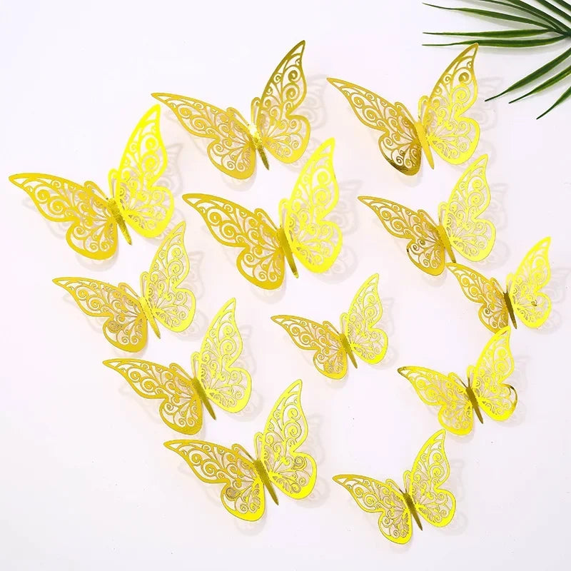 3D Butterfly Wall Stickers