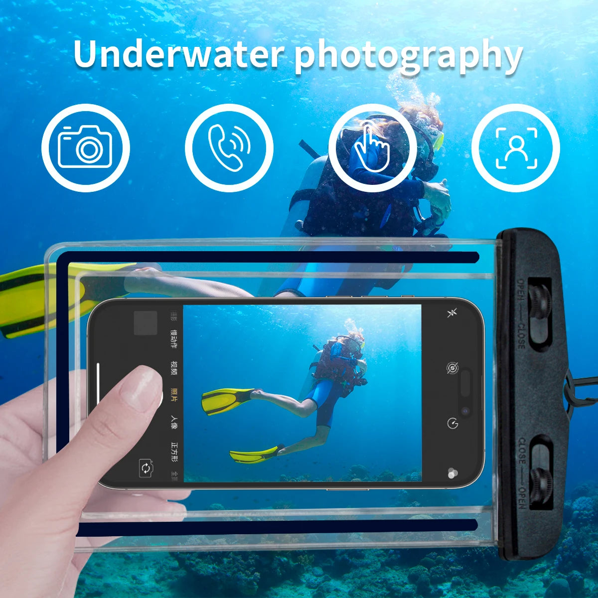 Waterproof Universal Phone Case Pouch