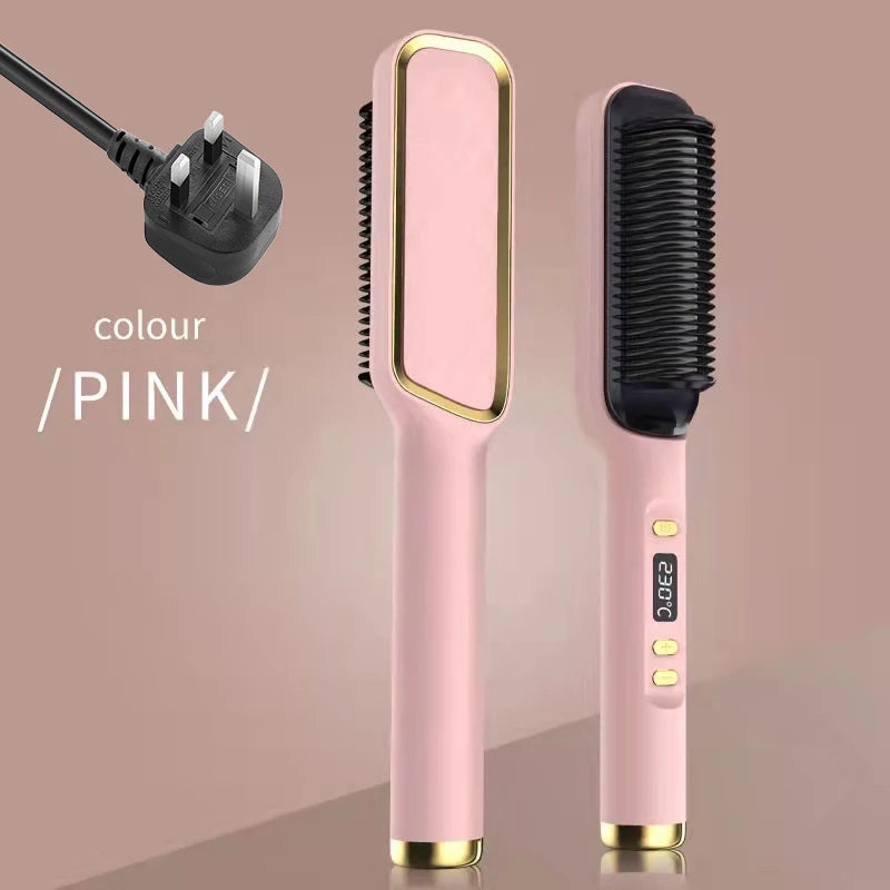 Multifunctional Electric Hair Straightener Comb