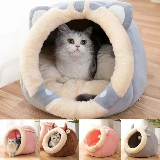 Cozy Round Cat Bed House