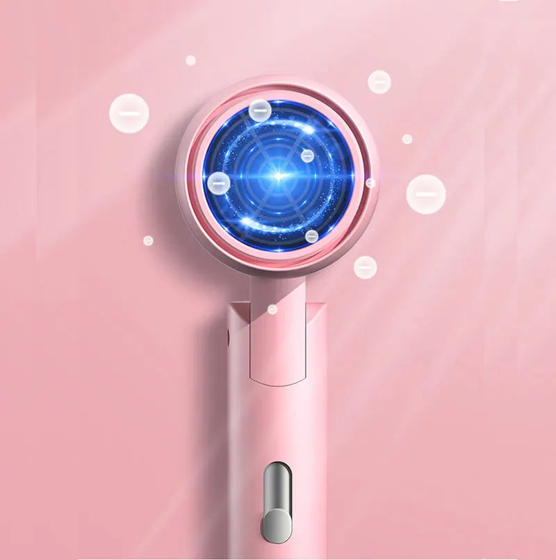 Mini Folding Hairdryer with Bag