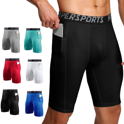 Men's Compression Training Shorts for Fitness