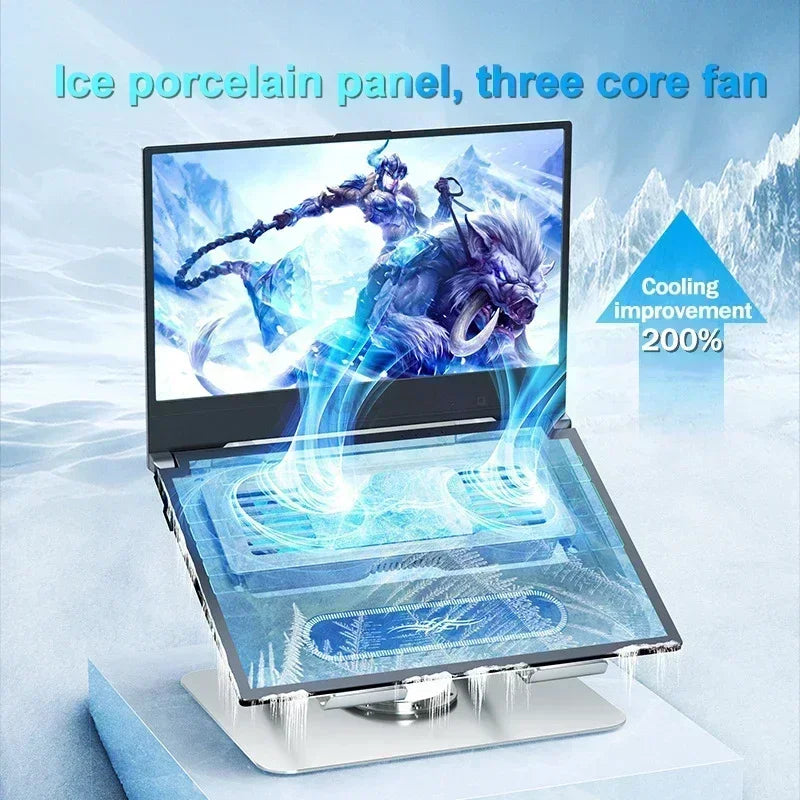 Foldable Aluminum Laptop Stand Adjustable