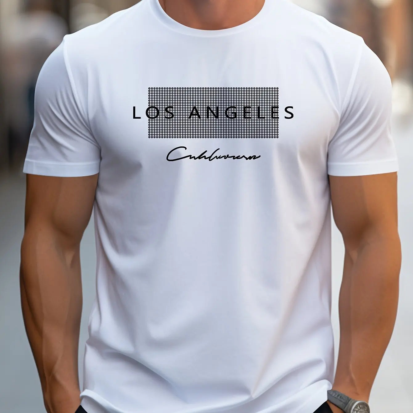 Los Angeles Graphic Cotton T-Shirt