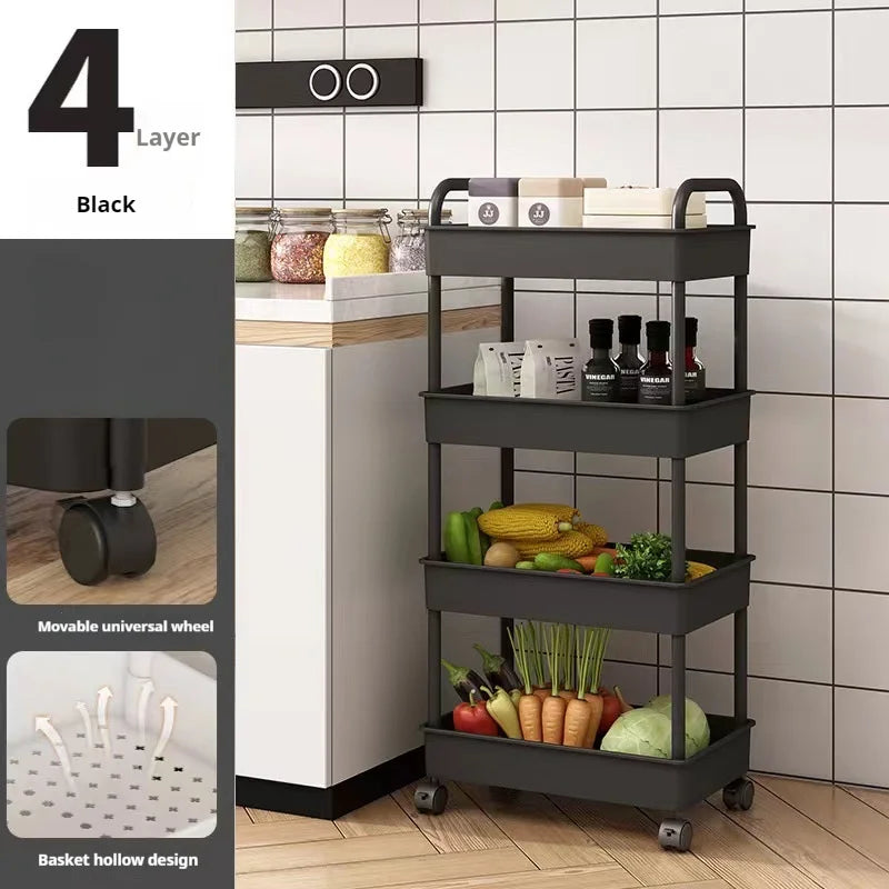 Multi-layer Movable Storage Rack
