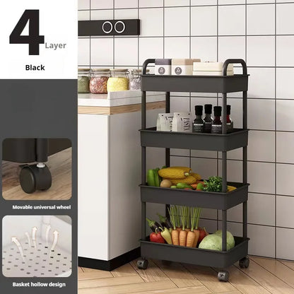Multi-layer Movable Storage Rack