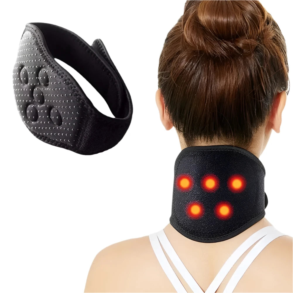 Self-Heating Tourmaline Neck Support