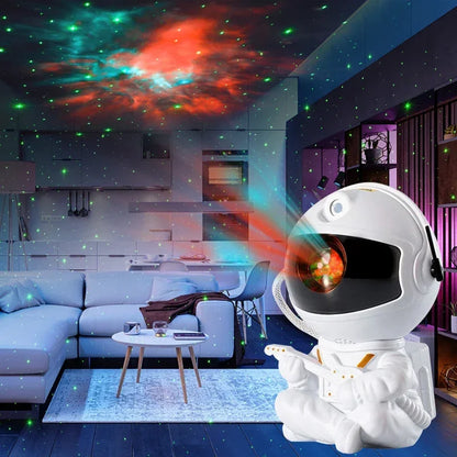 Astronaut Galaxy Star Projector Lamp