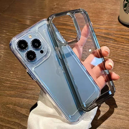 Luxury Transparent Shockproof iPhone Case