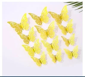 3D Butterfly Wall Stickers