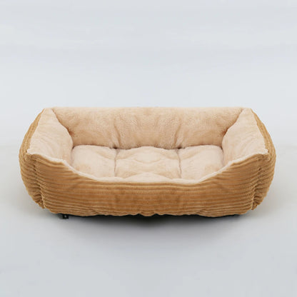 Plush Square Pet Sofa Bed