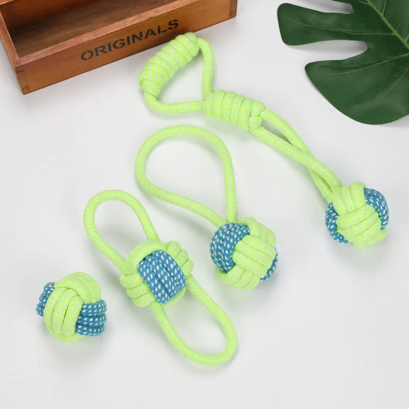 Interactive Cotton Rope Dog Toy