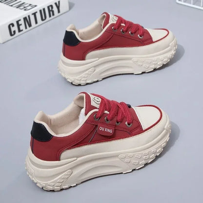 Retro Spring Platform Women Sneakers