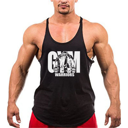 Men's Cotton Fitness Bodybuilding Tank Top