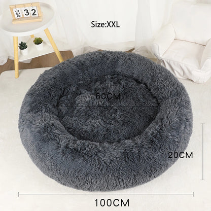 Washable Plush Dog Bed Sofa