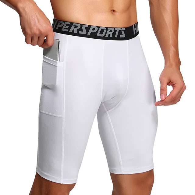 Men's Compression Training Shorts for Fitness