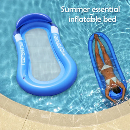 Inflatable Floating Hammock Lounge Chair