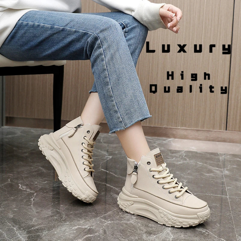 Luxury High-Top Women's Sneakers