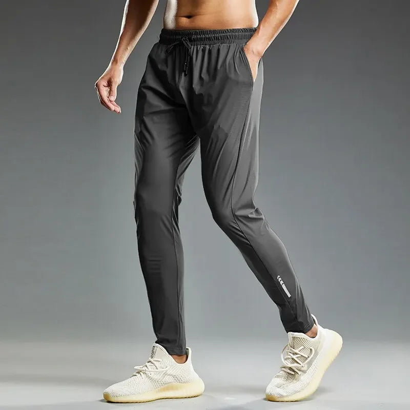 Elastic Men’s Running Sweatpants Fitness