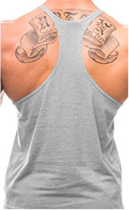 Men's Cotton Fitness Bodybuilding Tank Top