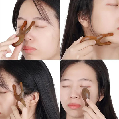 Natural Wooden Gua Sha Tool