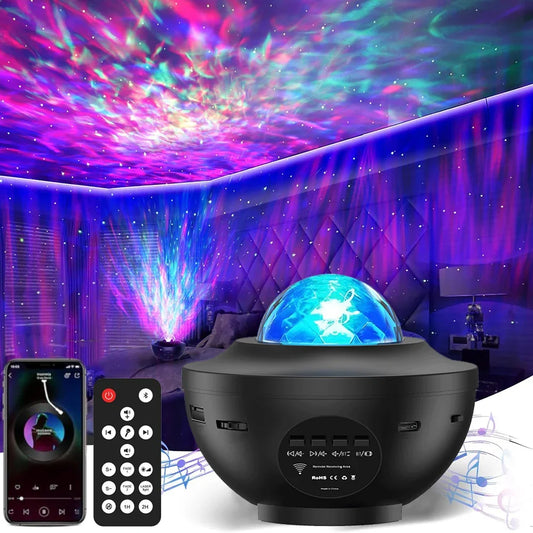 LED Starry Galaxy Night Projector