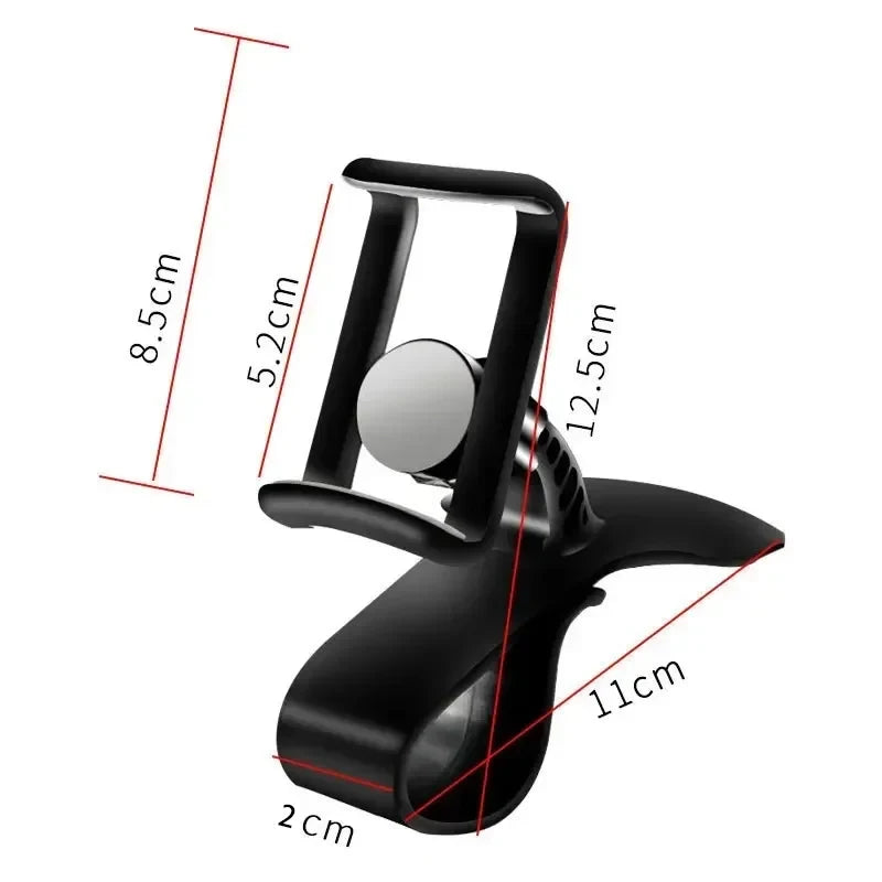 Car Phone Holder HUD Dashboard GPS Navigation Holder For Toyota Corolla Prius Yaris Rav4 CHR Aygo Hilux Raize Camry Sienna Venza