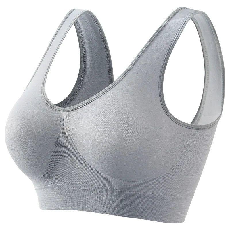 Seamless Push-Up Sports Bra