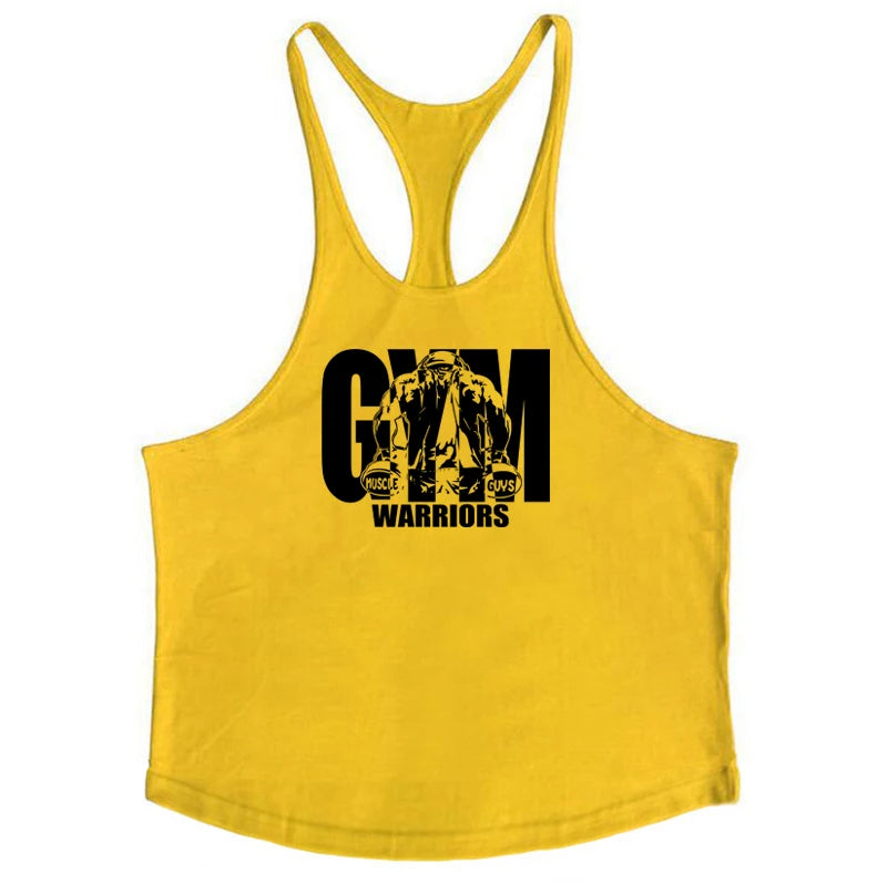 Men's Cotton Fitness Bodybuilding Tank Top