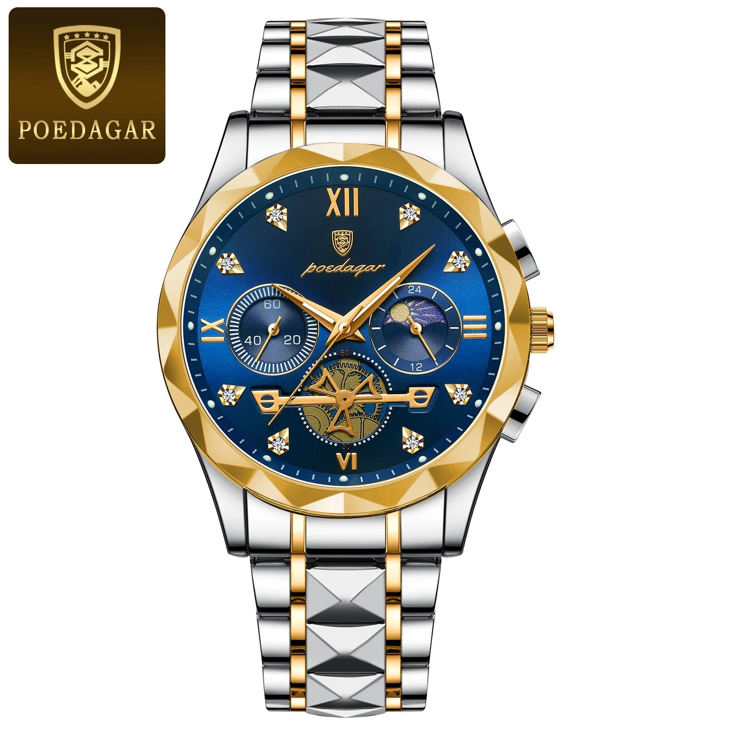 Luxury Waterproof Chronograph Men's Watch