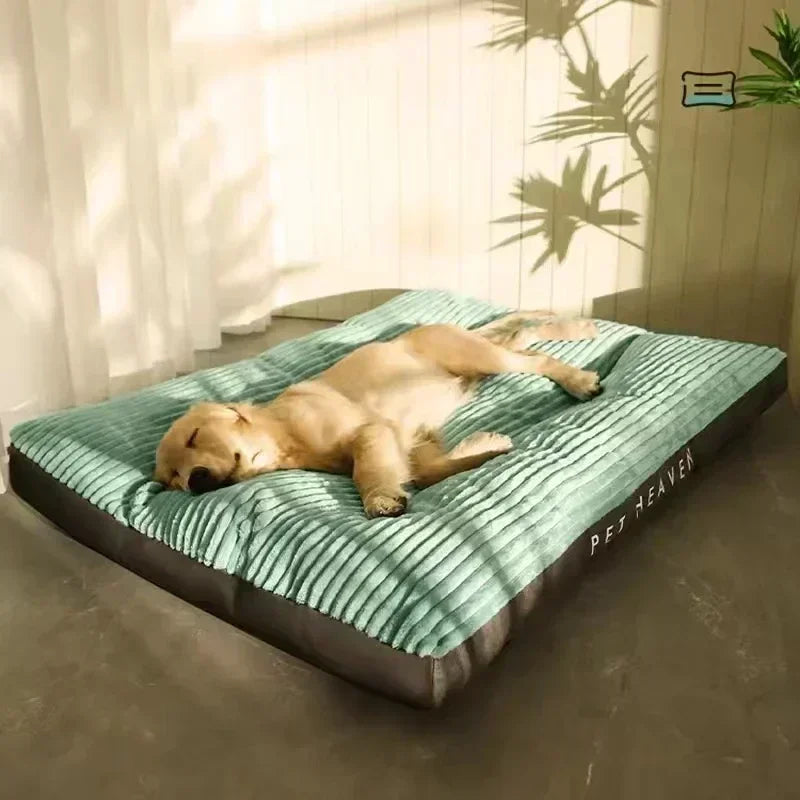 Washable Corduroy Dog Bed Cushion