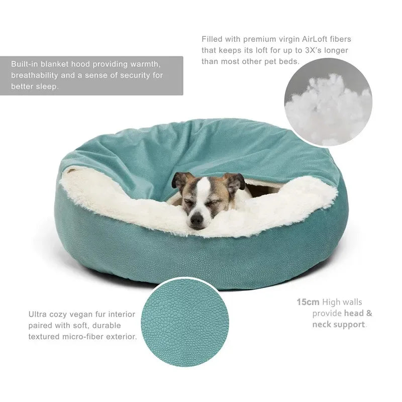 Orthopedic Dog Bed with Blanket