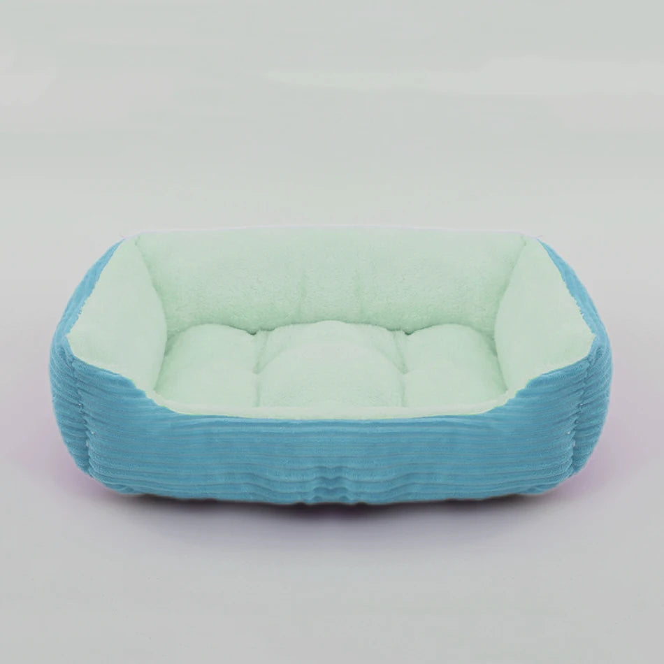 Plush Square Pet Sofa Bed