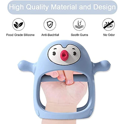 Never Drop Silicone Baby Teether