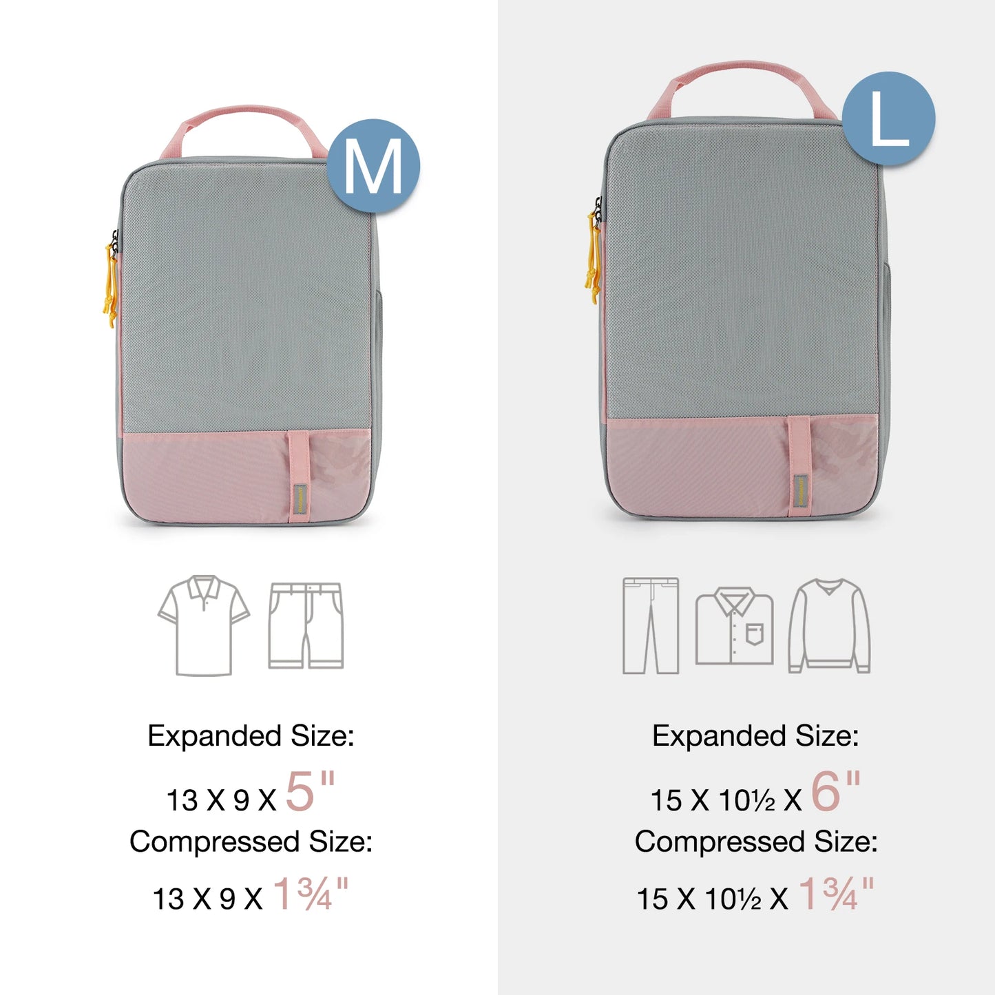 Travel Compression Packing Cubes