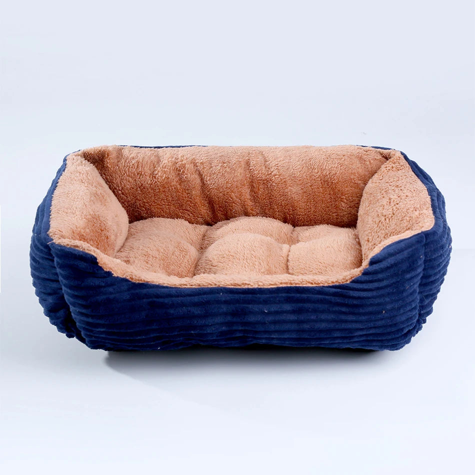 Plush Square Pet Sofa Bed