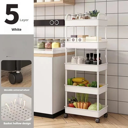 Multi-layer Movable Storage Rack