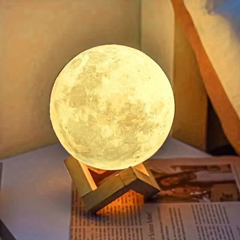 Galaxy Moon Planet Lamp Decor