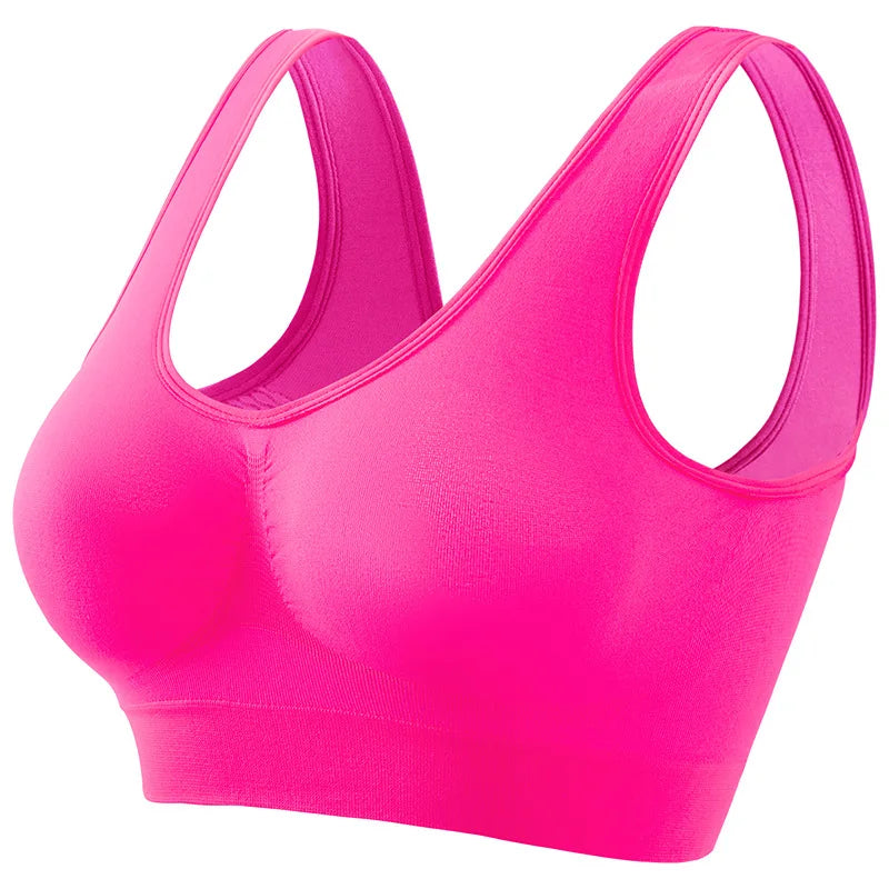 Seamless Push-Up Sports Bra