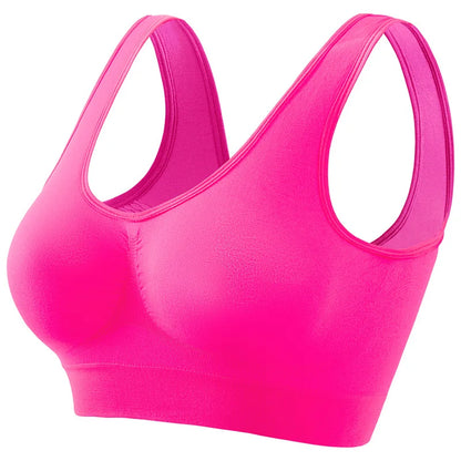 Seamless Push-Up Sports Bra