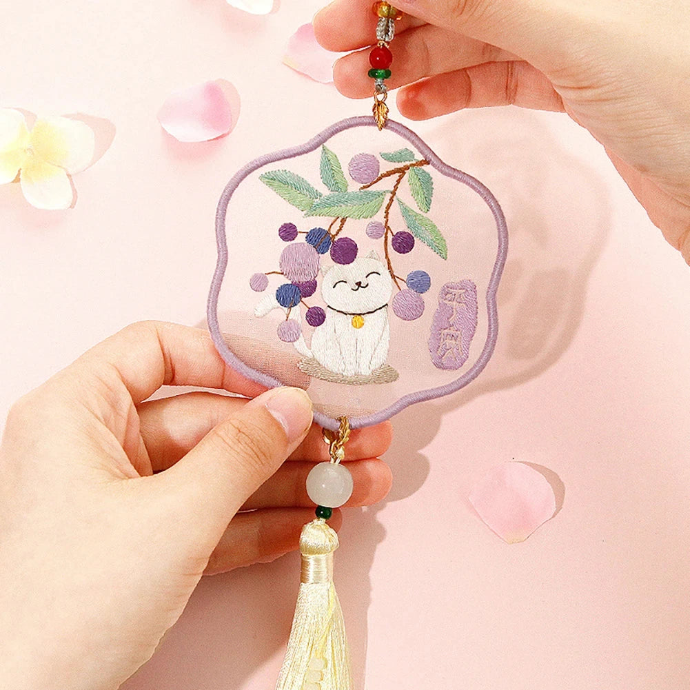 DIY Embroidery Amulet Kit