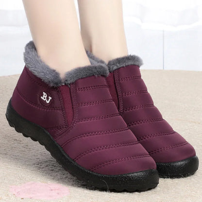 Stylish Fur Winter Sneakers for Women