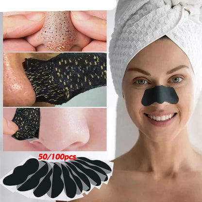 Bamboo Charcoal Blackhead Nose Strips